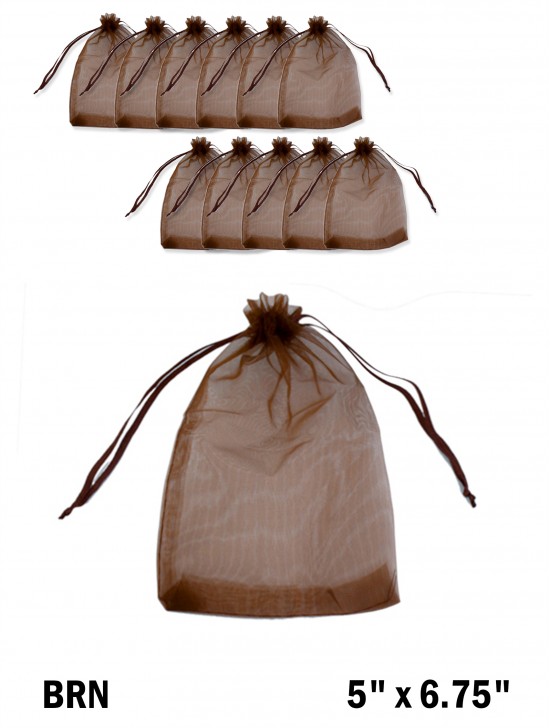Organza Gift Bags (12Pcs)